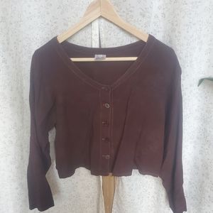 Cropped cardigan